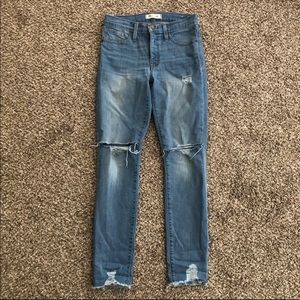 Madewell 9” Rise Skinny Jeans
